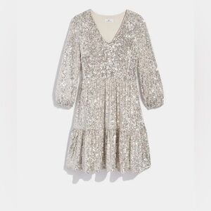 Vineyard Vines Sparkling Silver Dress